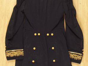 Uniforme de gala d'un officier de marine Français daté de 1862, fabric