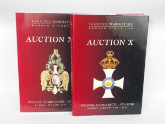Vente aux enchères Catalogue de la vente de la galerie numismatique Bogdan Stambuliu de L