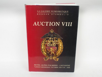 Vente aux enchères Catalogue de la vente de la galerie numismatique Bogdan Stambuliu de L