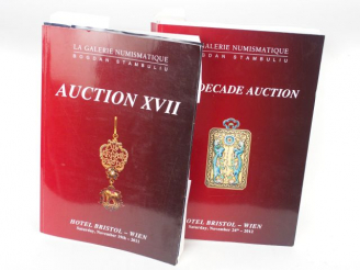 Vente aux enchères Catalogue de la vente de la galerie numismatique Bogdan Stambuliu de L
