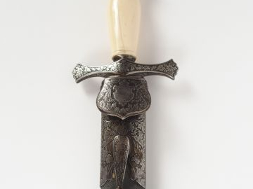 Dague de vénérie. Vers 1820.