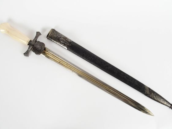 Dague de vénérie. Vers 1820.