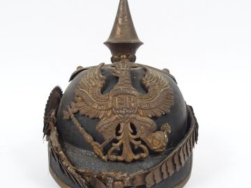 Casque à pointe modèle 1860 Prussien (Casque traditionnel de l’armée P