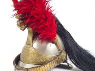 Vente aux enchères Casque de la garde républicaine taille 57 fabrication « SERADIN »ensem