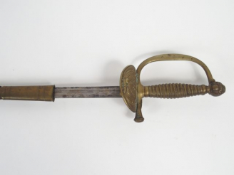 Vente aux enchères Epée d’officier de grenadier de la garde nationale époque Louis Philip