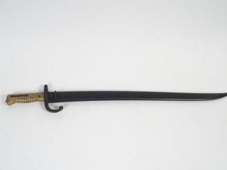 Vente aux enchères Baïonnette  Française réglementaire pour fusil Chassepot modèle 1866, 