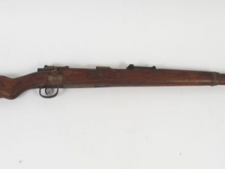 Vente aux enchères Carabine Mauser 98K réglementaire Allemande, fabrication “bcd” (Gustlo