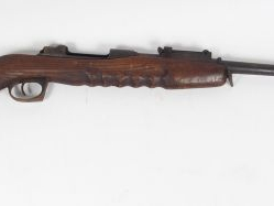 Action d’un fusil Mauser Belge type 1889 avec son canon dans sa config