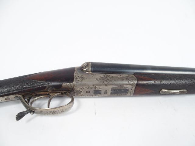 Beau fusil juxtaposé Ideal type nr “0” calibre 16/65 numéro 56560 fabr