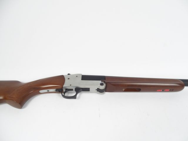 Fusil mono coup basculant calibre 12/76 « Kettner /Luger ». Canons de 