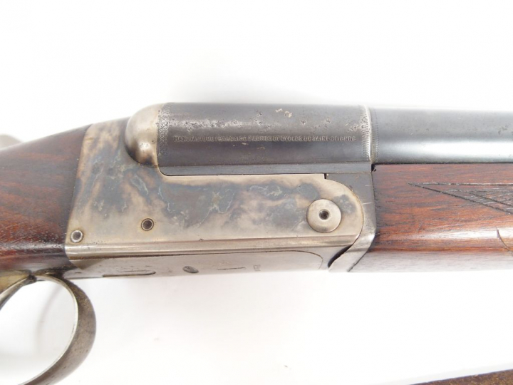 Fusil juxtaposé Robust 208 calibre 16/65 numéro 218424 fabrication Sté