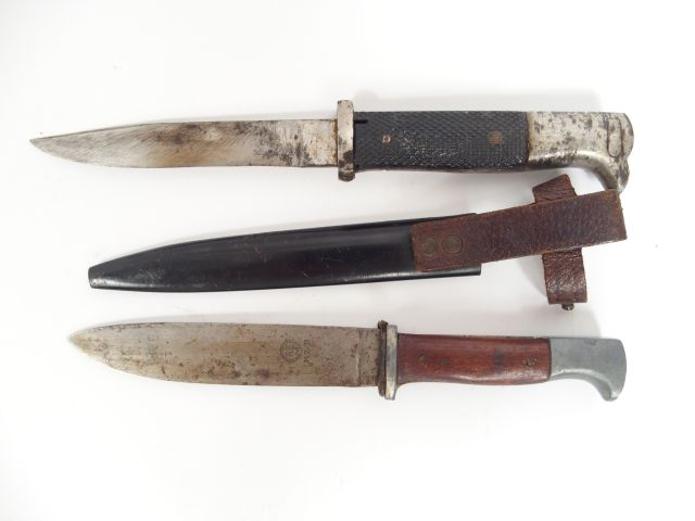Couteau de combat baïonnette Allemand première guerre mondiale. Pommea