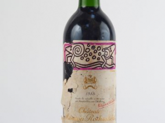 Vente aux enchères 1 BOUTEILLE CHÂTEAU MOUTON ROTHSCHILD 1er GCC PAUILLAC - 1988 - BG+/EA