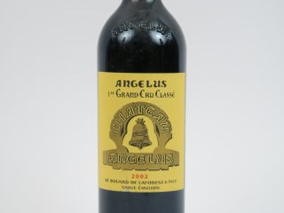 Vente aux enchères 1 BOUTEILLE CHÂTEAU ANGELUS 1er GCC ST EMILION - 2002