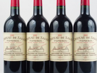 Vente aux enchères 4 BOUTEILLES CHÂTEAU DE SALES POMEROL - 2002