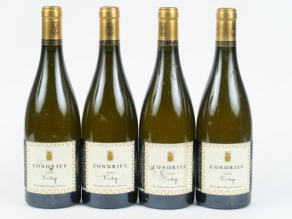 Vente aux enchères 4 BOUTEILLES CONDRIEU 'VERTIGE' CUILLERON - 2006 - 1 ELA/1 ET