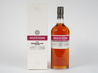 Vente aux enchères 1 BOUTEILLE AUCHENTOSHAN	 OB Bordeaux Cask Matured	 70cl 	58% Millésim