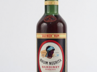Vente aux enchères 1 VIEILLE BOUTEILLE RHUM NEGRITA 'OLD NICK RUM' 44°