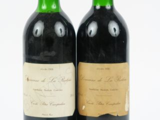 Vente aux enchères 2 BOUTEILLES BANYULS DOMAINE DE LA RECTORIE 'CUVEE PETRA CAMPADIEU' - 