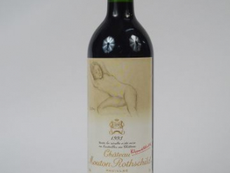 Vente aux enchères 1 BOUTEILLE CHATEAU MOUTON ROTHSCHILD 1ER GCC PAUILLAC - 1993 - BALTHU