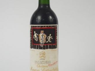 Vente aux enchères 1 BOUTEILLE CHATEAU MOUTON ROTHSCHILD 1ER GCC PAUILLAC - 1994 - ELD