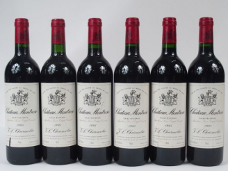 Vente aux enchères 6 BOUTEILLES CHATEAU MONTROSE GCC ST ESTEPHE - 1995 - 2 ELD