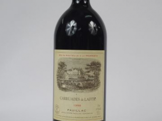 Vente aux enchères 1 MAGNUM LES CARRUADES DE LAFITE 2E VIN DE CHATEAU LAFITE 1ER GCC PAUI