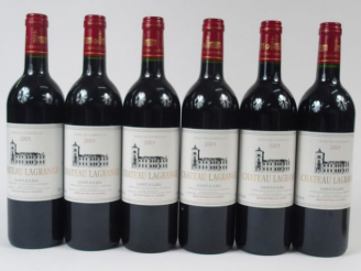 Vente aux enchères 6 BOUTEILLES CHATEAU LAGRANCE GCC ST JULIEN - 2003