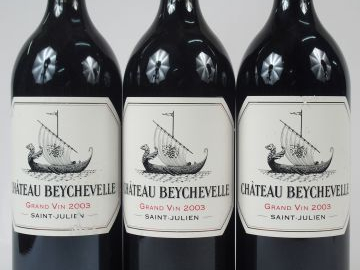 3 MAGNUMS CHATEAU BEYCHEVELLE GCC ST JULIEN - 2003