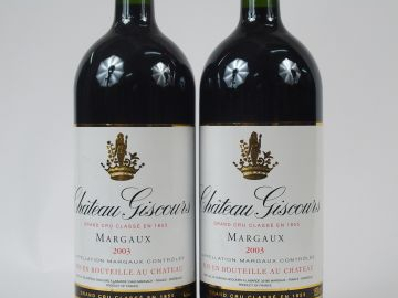 2 MAGNUMS CHATEAU GISCOURS GCC MARGAUX - 2003
