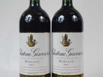 Vente aux enchères 2 MAGNUMS CHATEAU GISCOURS GCC MARGAUX - 2003