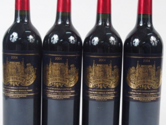Vente aux enchères 4 BOUTEILLES CHATEAU PALMER GCC MARGAUX - 2004