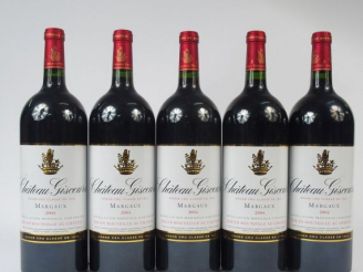 Vente aux enchères 5 MAGNUMS CHATEAU GISCOURS GCC MARGAUX - 2004