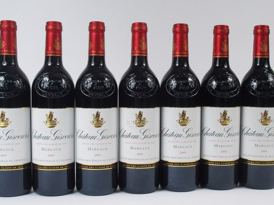 7 BOUTEILLES CHATEAU GISCOURS GCC MARGAUX - 2005