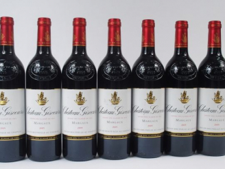 Vente aux enchères 7 BOUTEILLES CHATEAU GISCOURS GCC MARGAUX - 2005