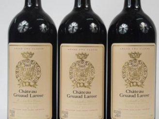 Vente aux enchères 3 MAGNUMS CHATEAU GRUAUD LAROSE GCC ST JULIEN - 2005