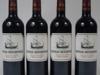 Vente aux enchères 4 BOUTEILLES CHATEAU BEYCHEVELLE GCC ST JULIEN - 2005