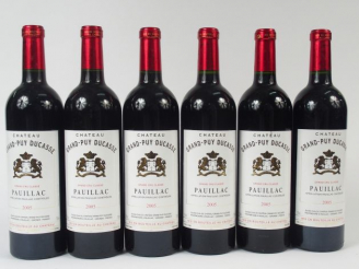 Vente aux enchères 6 BOUTEILLES CHATEAU GRAND PUY DUCASSE GCC PAUILLAC - 2005
