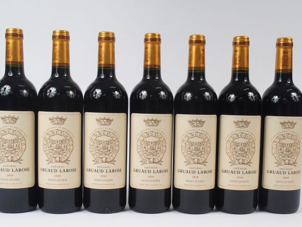 7 BOUTEILLES CHATEAU GRUAUD LAROSE GCC ST JULIEN - 2010