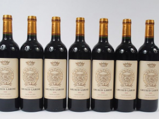 Vente aux enchères 7 BOUTEILLES CHATEAU GRUAUD LAROSE GCC ST JULIEN - 2010