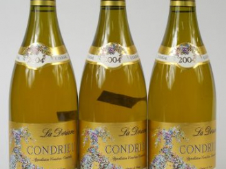 Vente aux enchères 3 BOUTEILLES CONDRIEU LA DORIANE GUIGAL - 2004