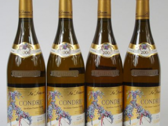 Vente aux enchères 4 BOUTEILLES CONDRIEU LA DORIANE GUIGAL - 2006