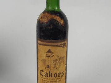 1 BOUTEILLE CAHORS CLOS DE GAMOT - 1937 - LB/HEP ELA