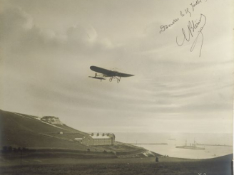 Vente aux enchères Photographie de la première traversée de la manche réalisée par Blério