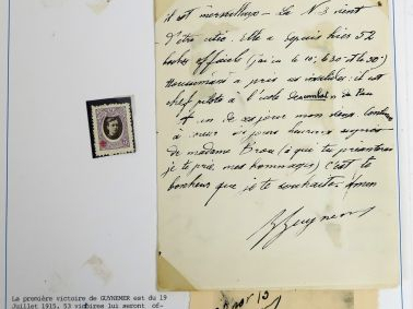 Georges GUYNEMER  - 2 cartes postales + 1 photo du 5,7,17 'décoration 