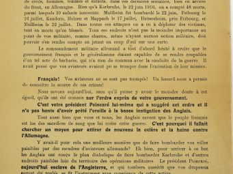 Aviation militaire 'Tracts aériens' : - deux ouvrages rarissimes : "J'