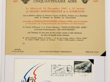 Clément ADER : Ensemble consacré à Clément Ader comprenant : - 'Les vé