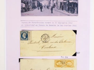 Ensemble de plis postaux concernant l'arrondissement de Toulouse : 19 