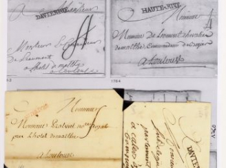 Vente aux enchères Ensemble de plis postaux concernant l'arrondissement de Muret. 13 vill