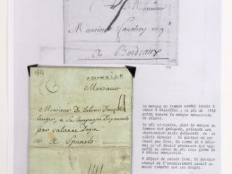 Vente aux enchères Ensemble de plis postaux concernant le Tarn et Garonne : Grisolles, Be